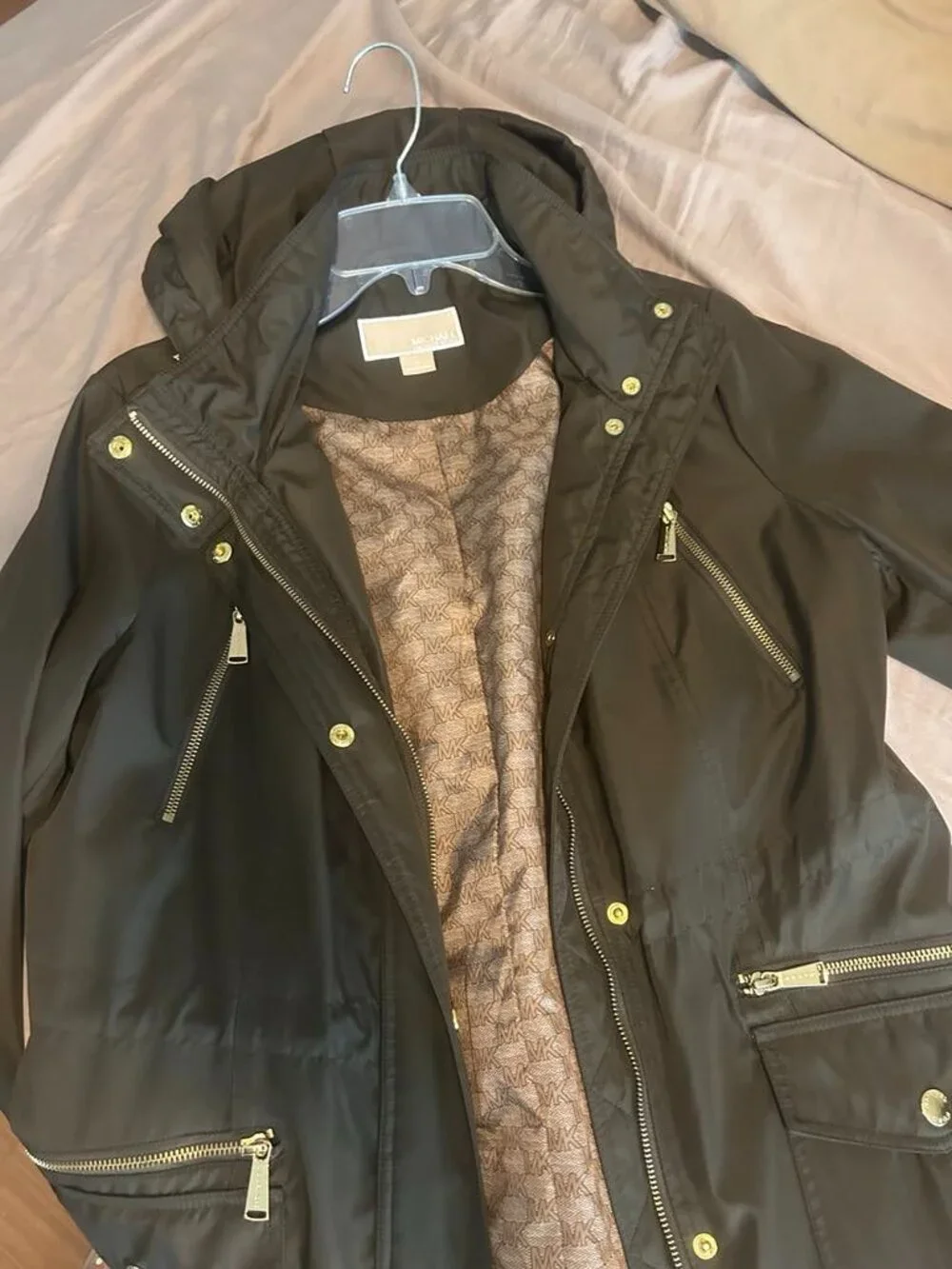 Michael Kors Zipper Logo Jacket M